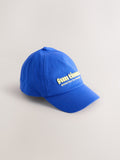 Blue and orange children's baseball caps 2 pack, imported from the UK