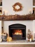 Lights4fun 1.5m Pre Lit Berry Autumn Garland