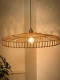 Dibor natural rattan ceiling shade 57cm - British product