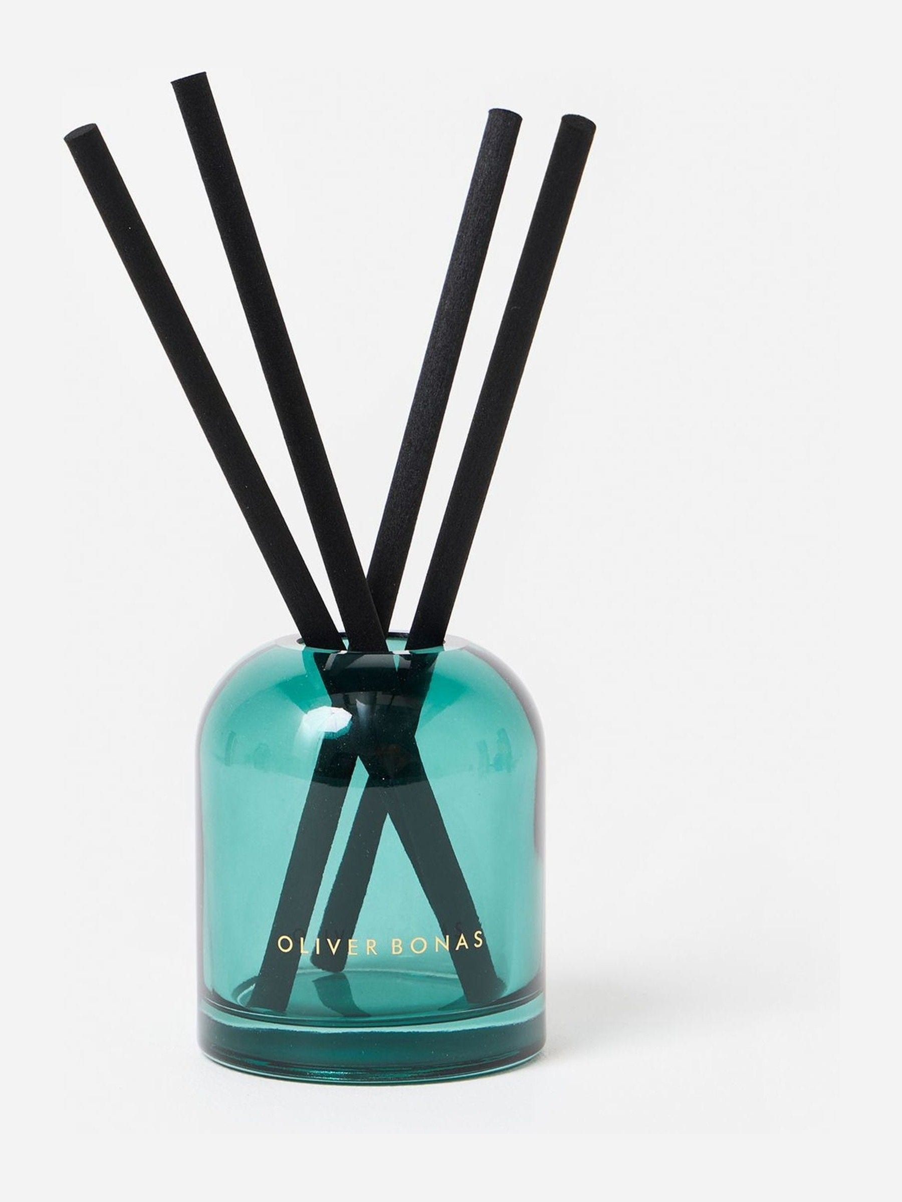 Oliver Bonas Blue Raya Honeyed Fig Reed Diffuser