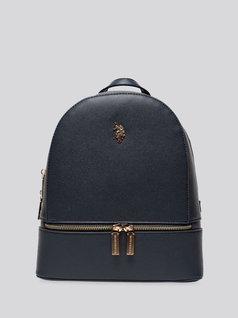U.S. Polo Assn. blue Jones backpack PU, imported from the UK