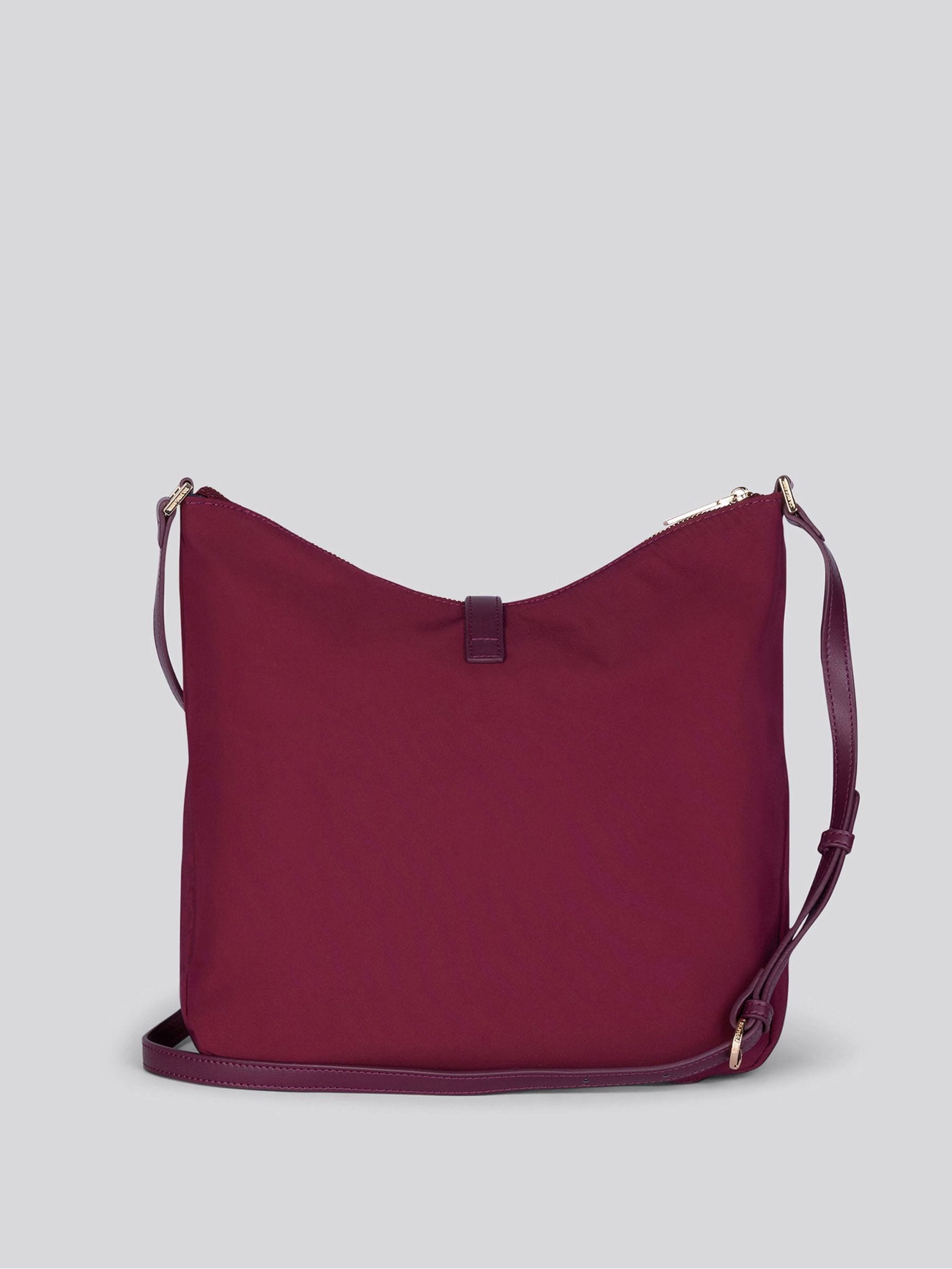 U.S. Polo Assn Red Houston hobo bag polyester PU (British brand)