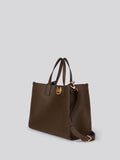 U.S. Polo Assn. structured brown PU handbag, UK version