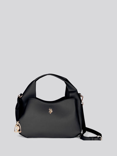 Next U.S. Polo Assn. Black Jones S. Small Double Handle PU Handbag- Buy online at McGrocer