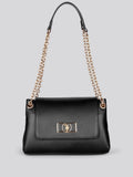 U.S. Polo Assn. black flap chain crossbody bag, UK version