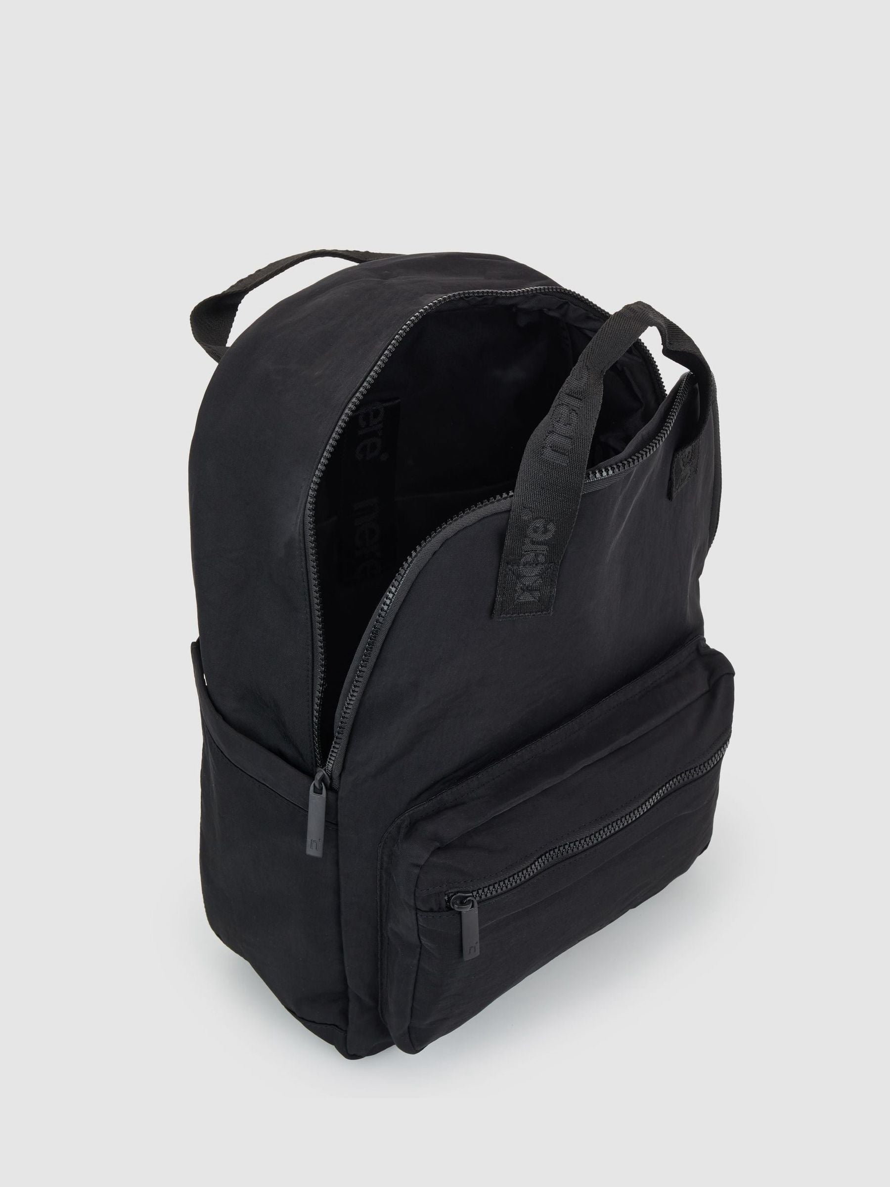 Nere Bondi Nylon backpack black color, imported from the UK