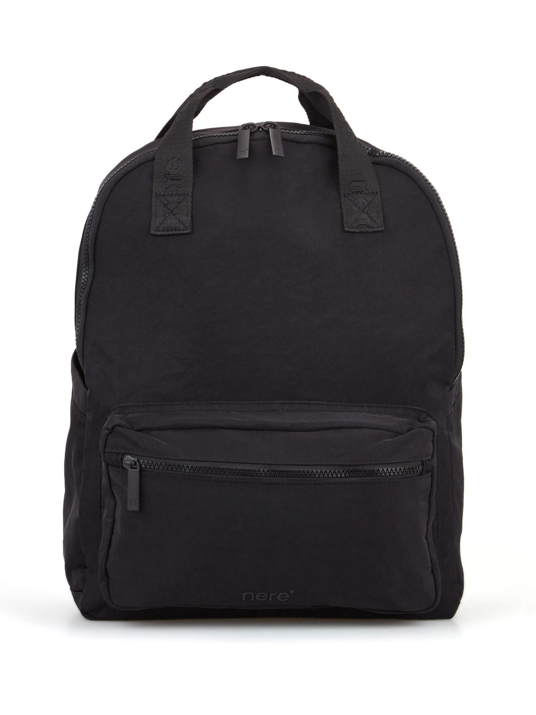 Nere Bondi Nylon backpack black color, imported from the UK