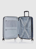 Nere Stori medium blue suitcase check-in luggage, imported from the UK