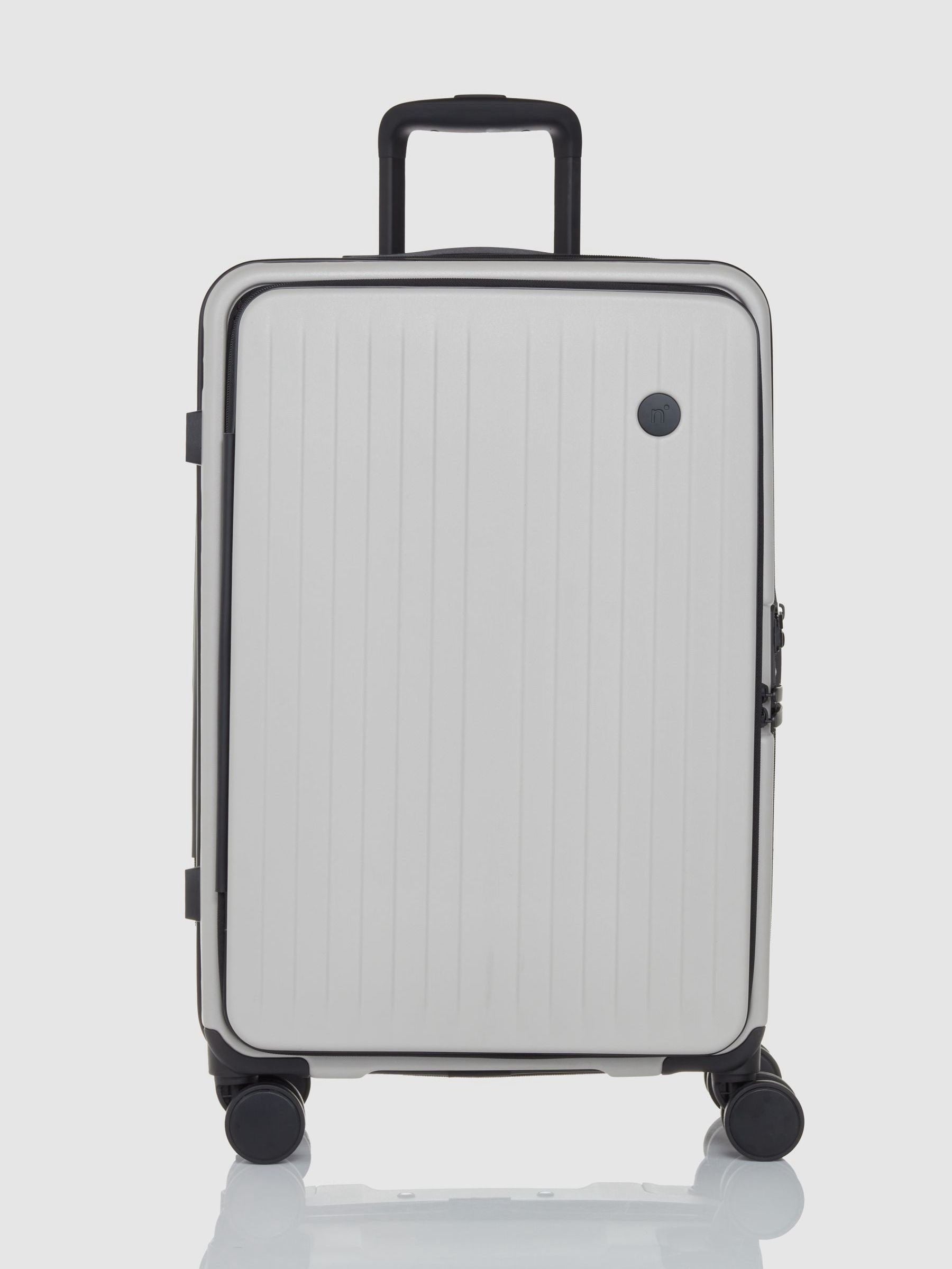 Nere Pink Venture Dual Open Medium Luggage