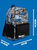 Vanilla Underground black Fortnite logo backpack, UK version
