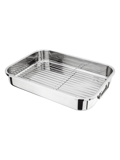 Next Judge Speciality Cookware Roasting Pan with Rack- Buy online at McGrocer