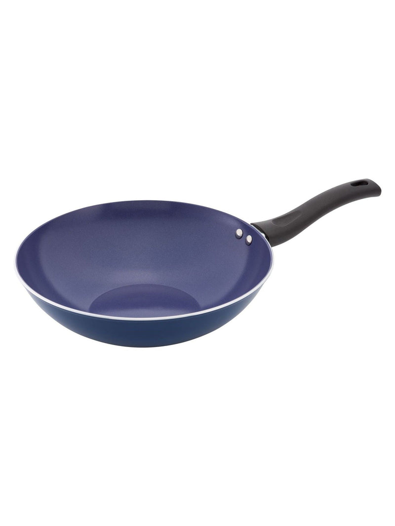 Judge Blue Ceraglide Non Stick Wok 28cm, imported from the UK