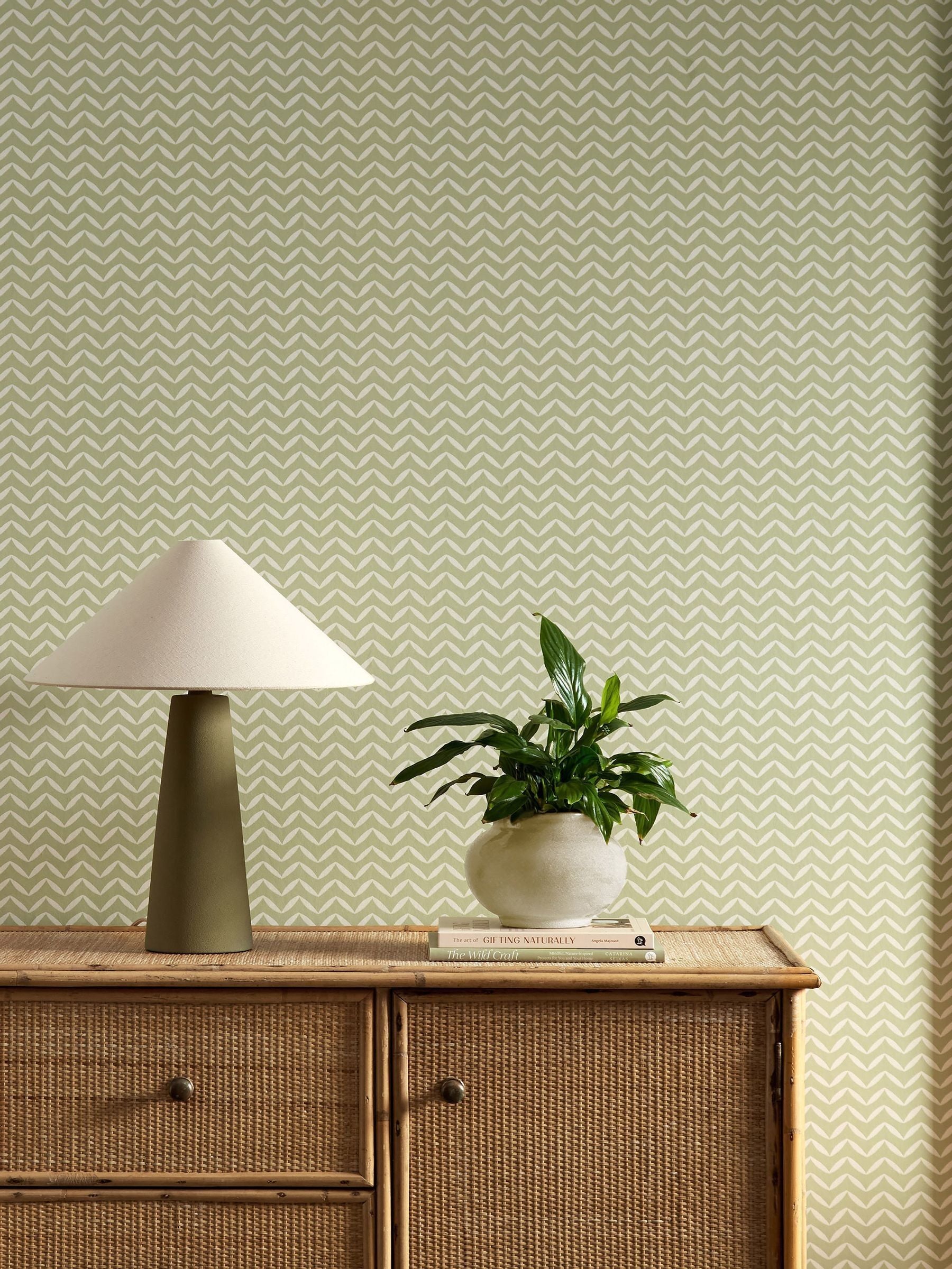 Scion Green Sapling Oakham 10M wallpaper (British brand)