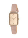 Radley gold plated watch with stone set bezel - British product