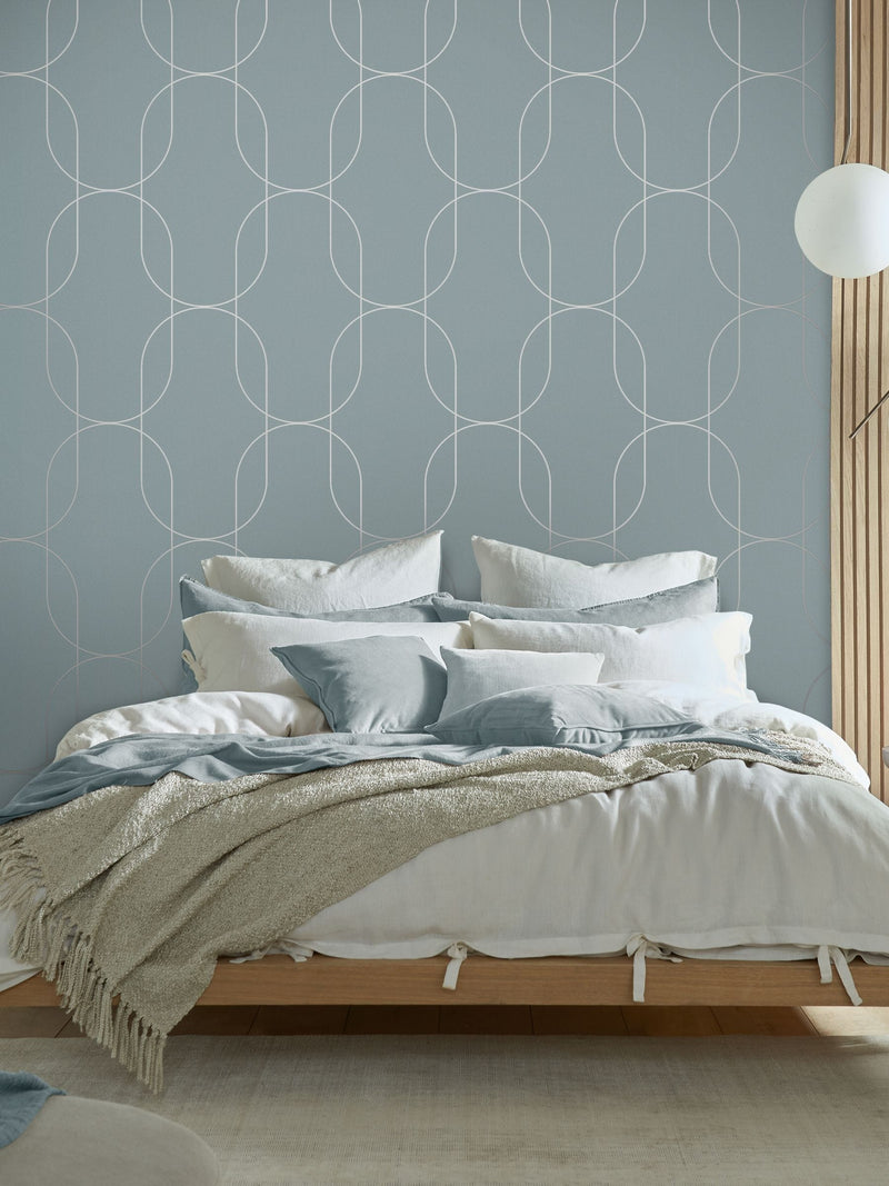 Graham & Brown Sage Palais Wallpaper 10m x 52cm