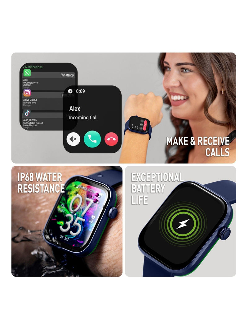 Reflex Active Blue Spectra AMOLED smart watch (British brand)