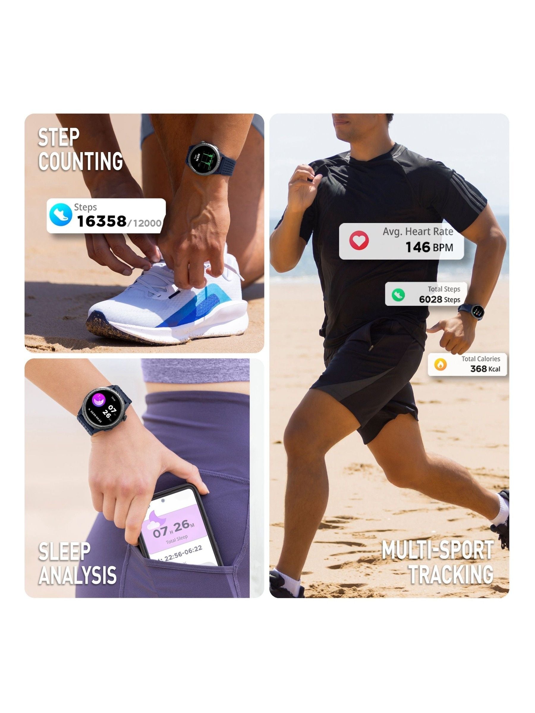 Reflex Active Sea Venture smart watch, UK version