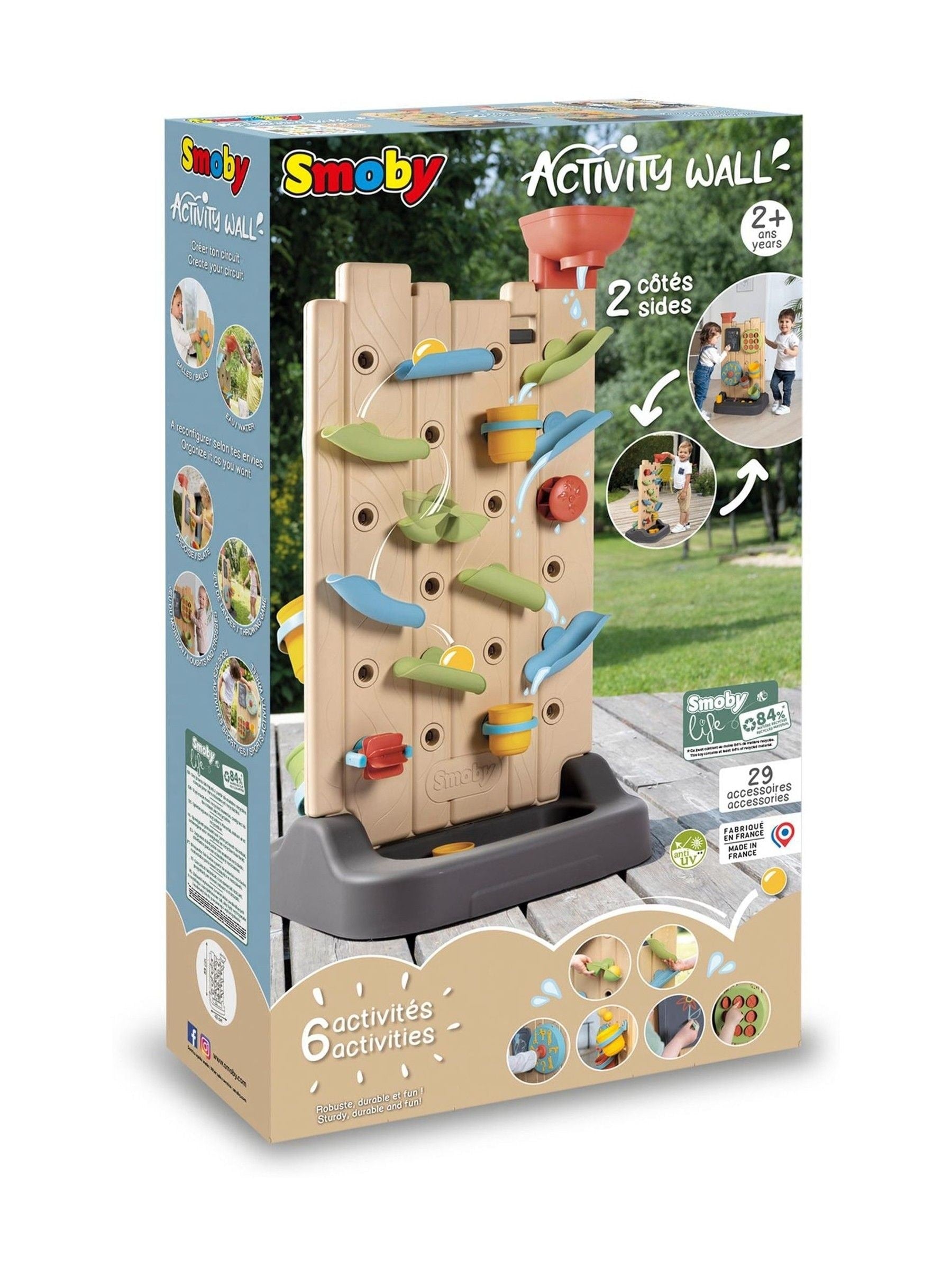 Smoby Cream Life Activity Wall toy, UK version
