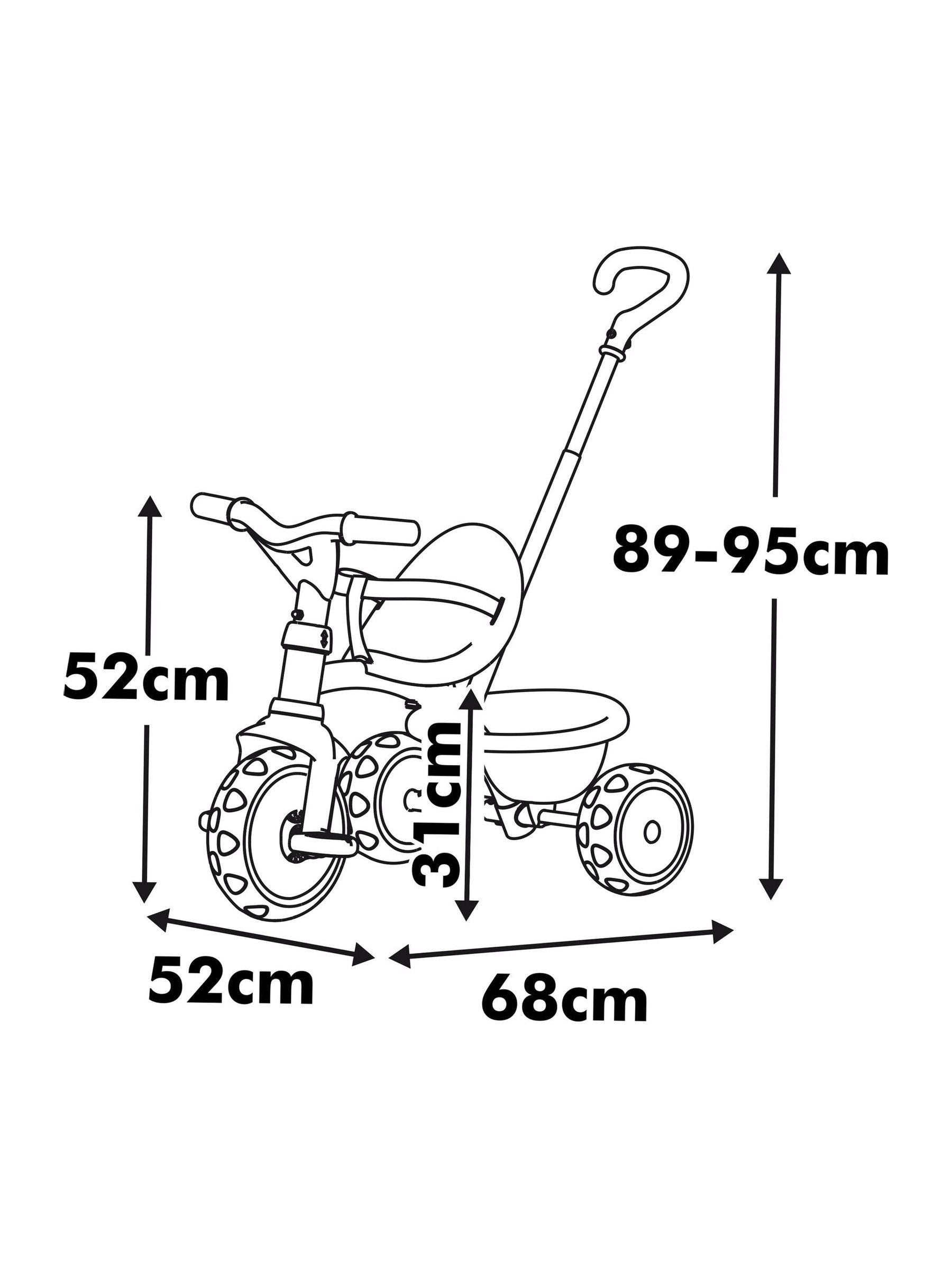 Smoby Pink Be Move tricycle (British brand)