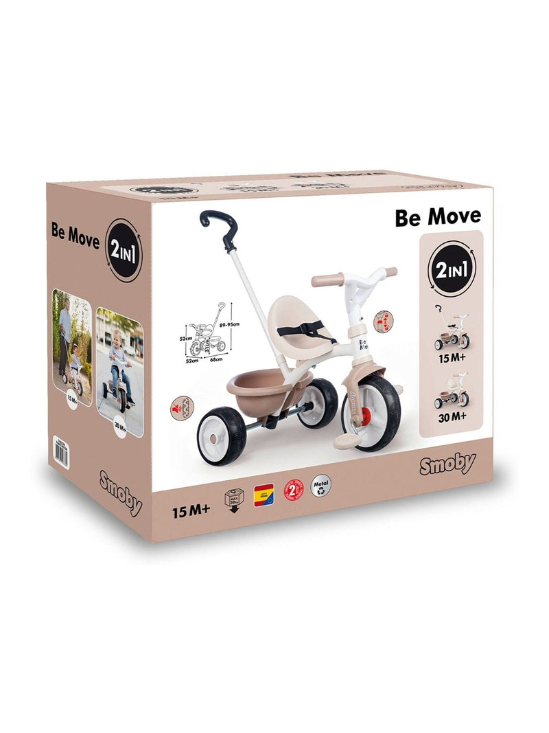 Smoby Be Move tricycle beige, imported from the UK