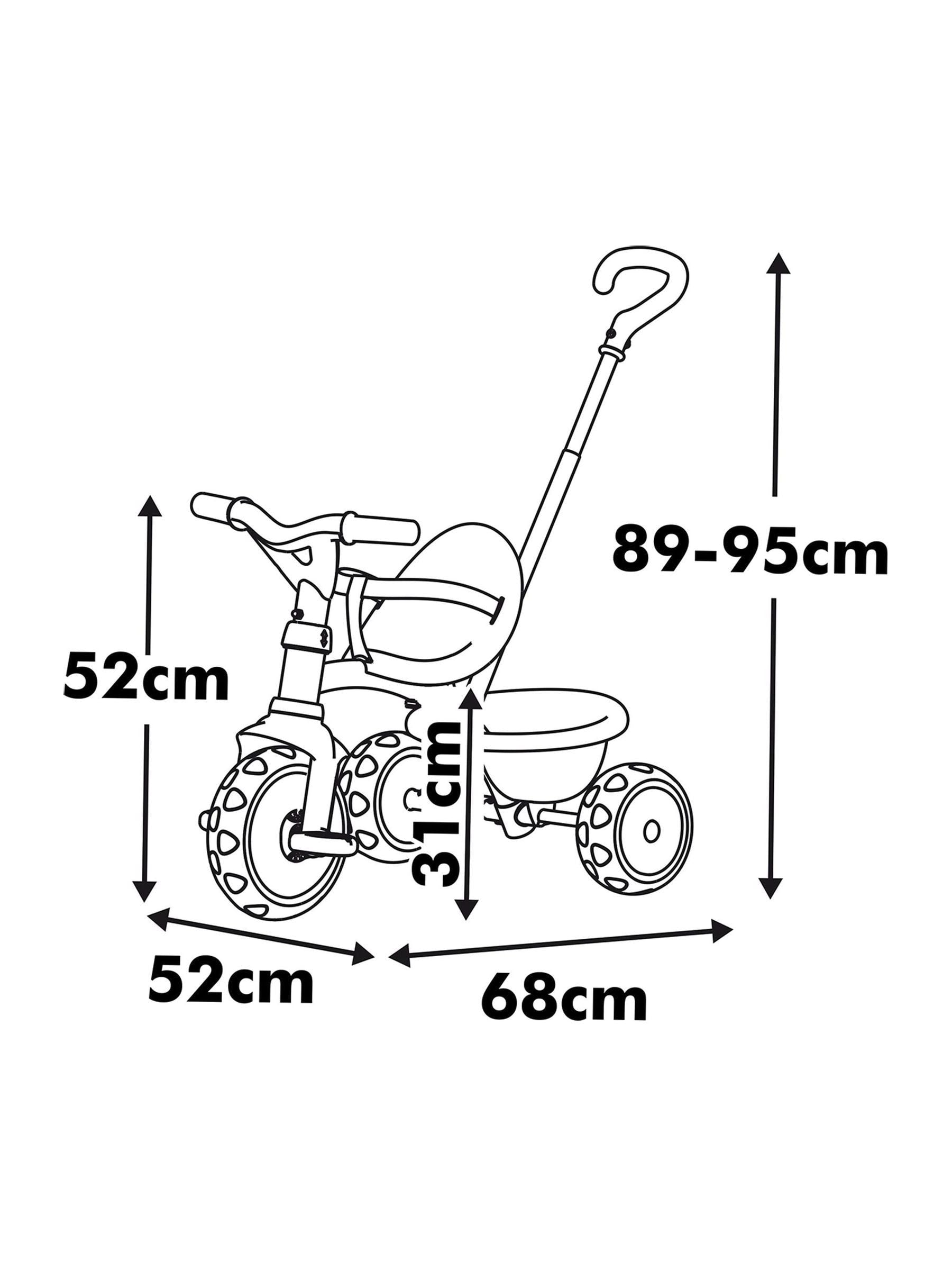 Smoby Be Move tricycle beige, imported from the UK