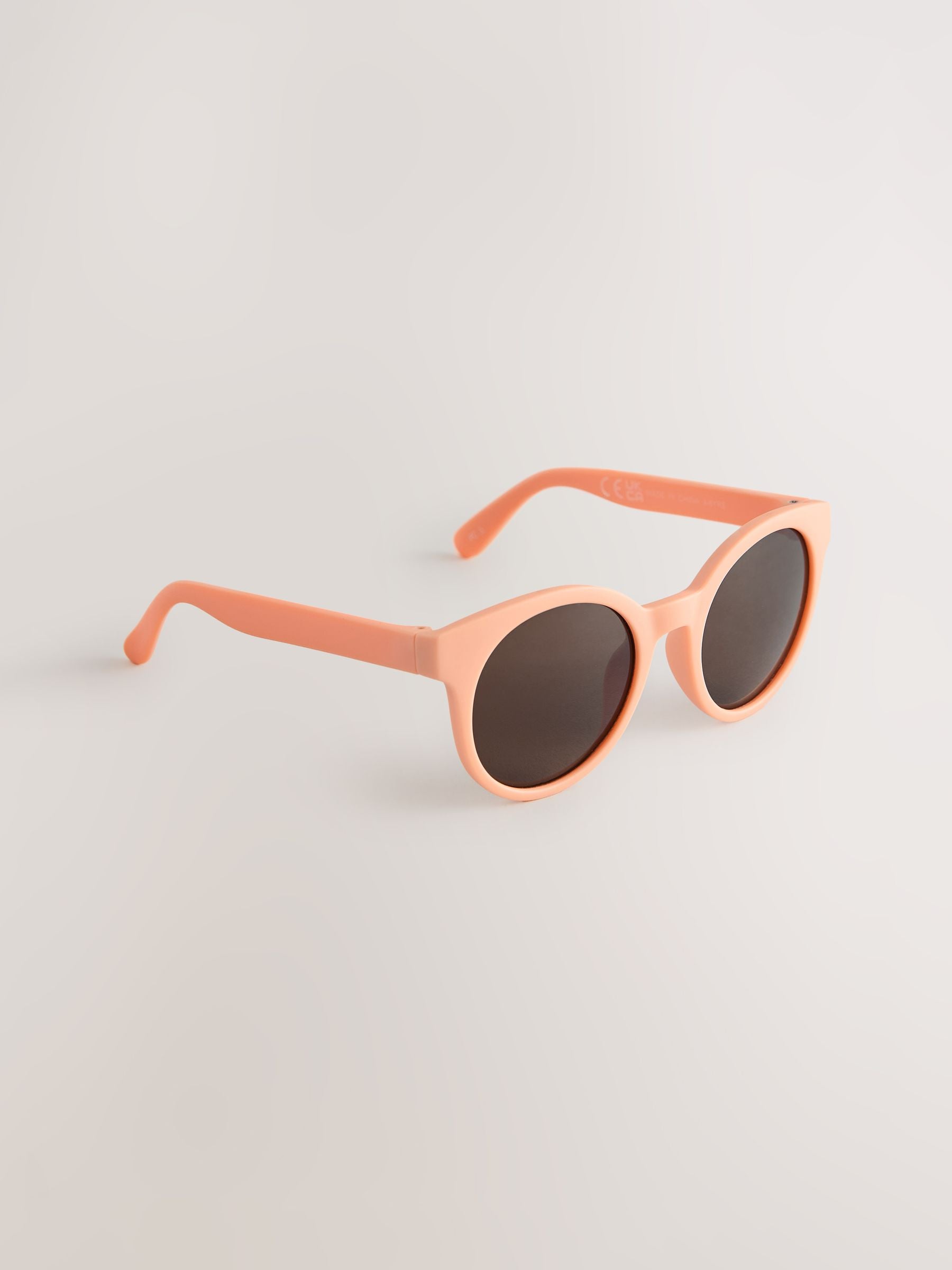 Orange Round Sunglasses