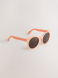 Orange Round Sunglasses