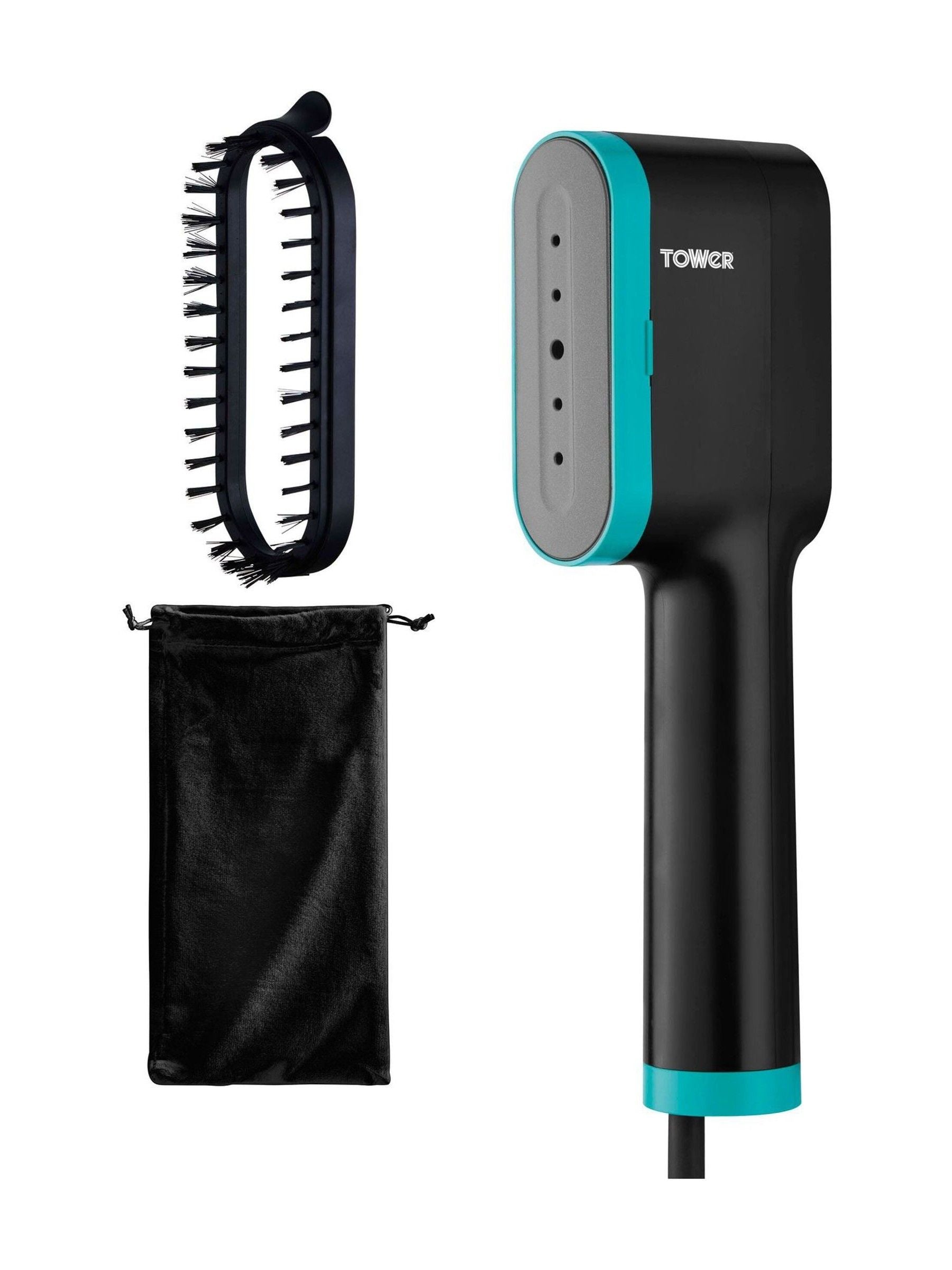 Tower Teal Ceraglide Handheld Garment Steamer