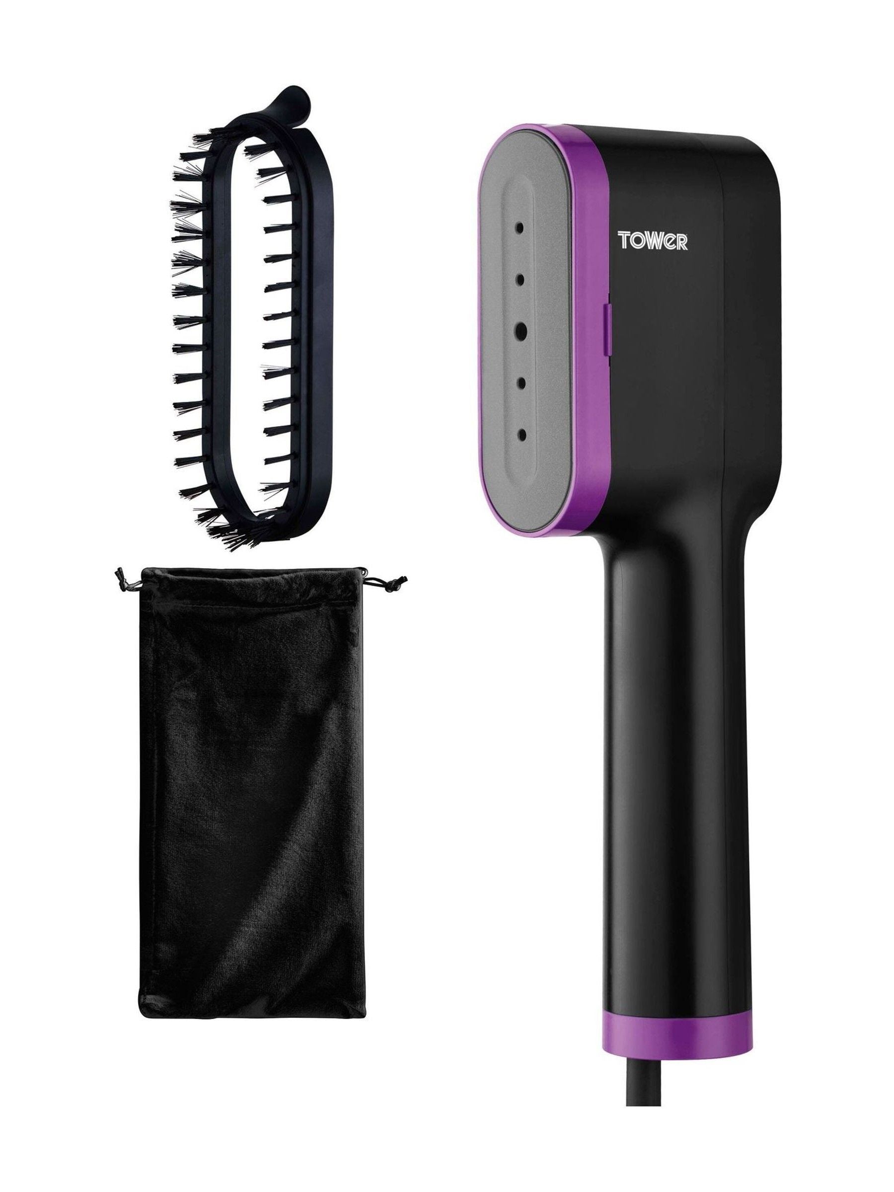 Tower Lilac Ceraglide handheld garment steamer - British product