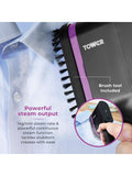 Tower Lilac Ceraglide handheld garment steamer - British product