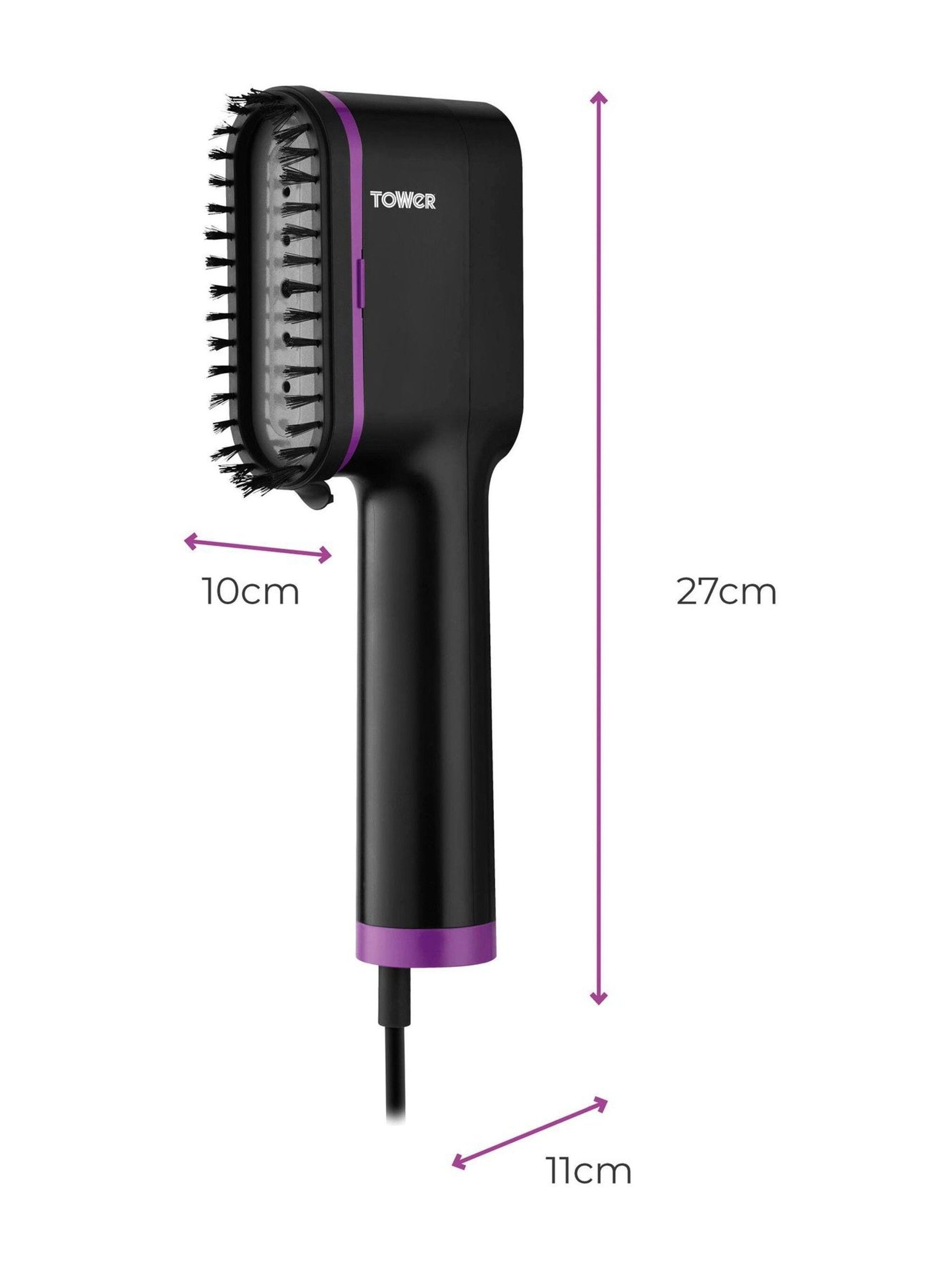 Tower Lilac Ceraglide handheld garment steamer - British product