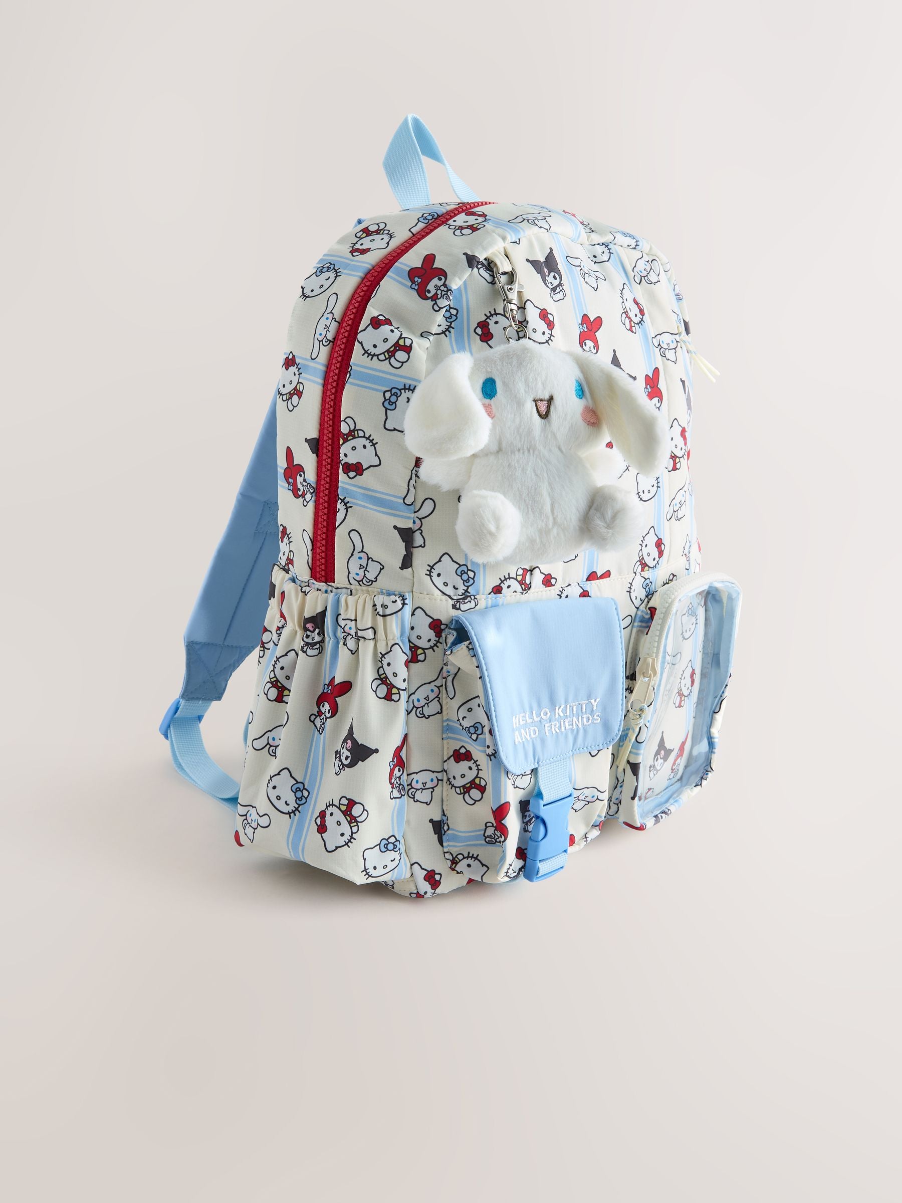 Hello Kitty backpack blue white 45cm, imported from the UK