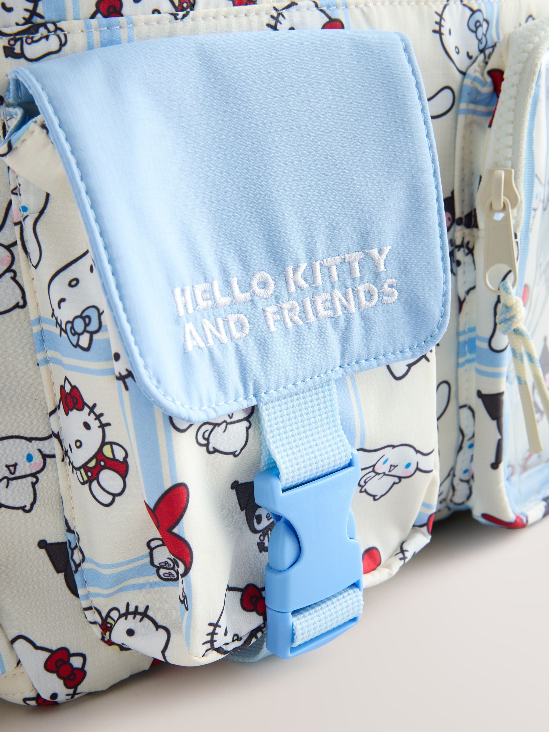 Hello Kitty backpack blue white 45cm, imported from the UK