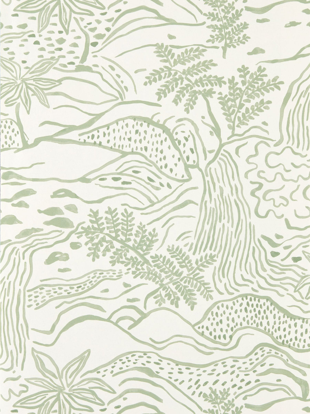 Scion Midnight Falling Foss Oakham Wallpaper