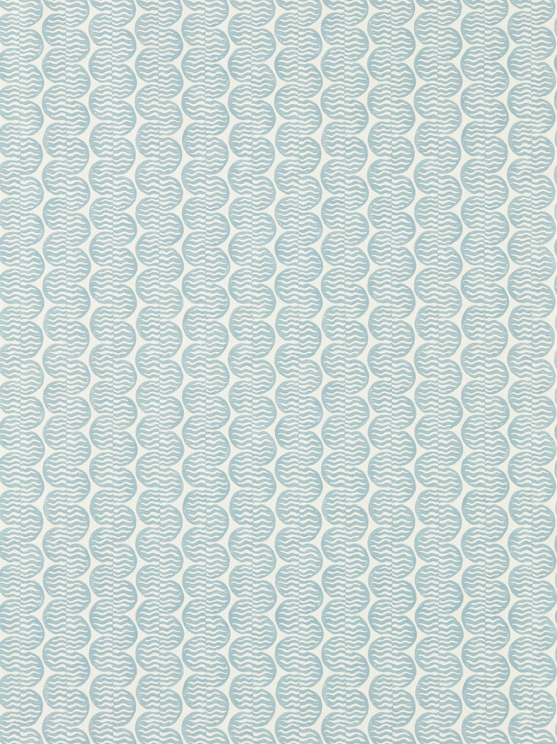 Scion Rust Raft Stripe A4 lino print wallpaper, UK version
