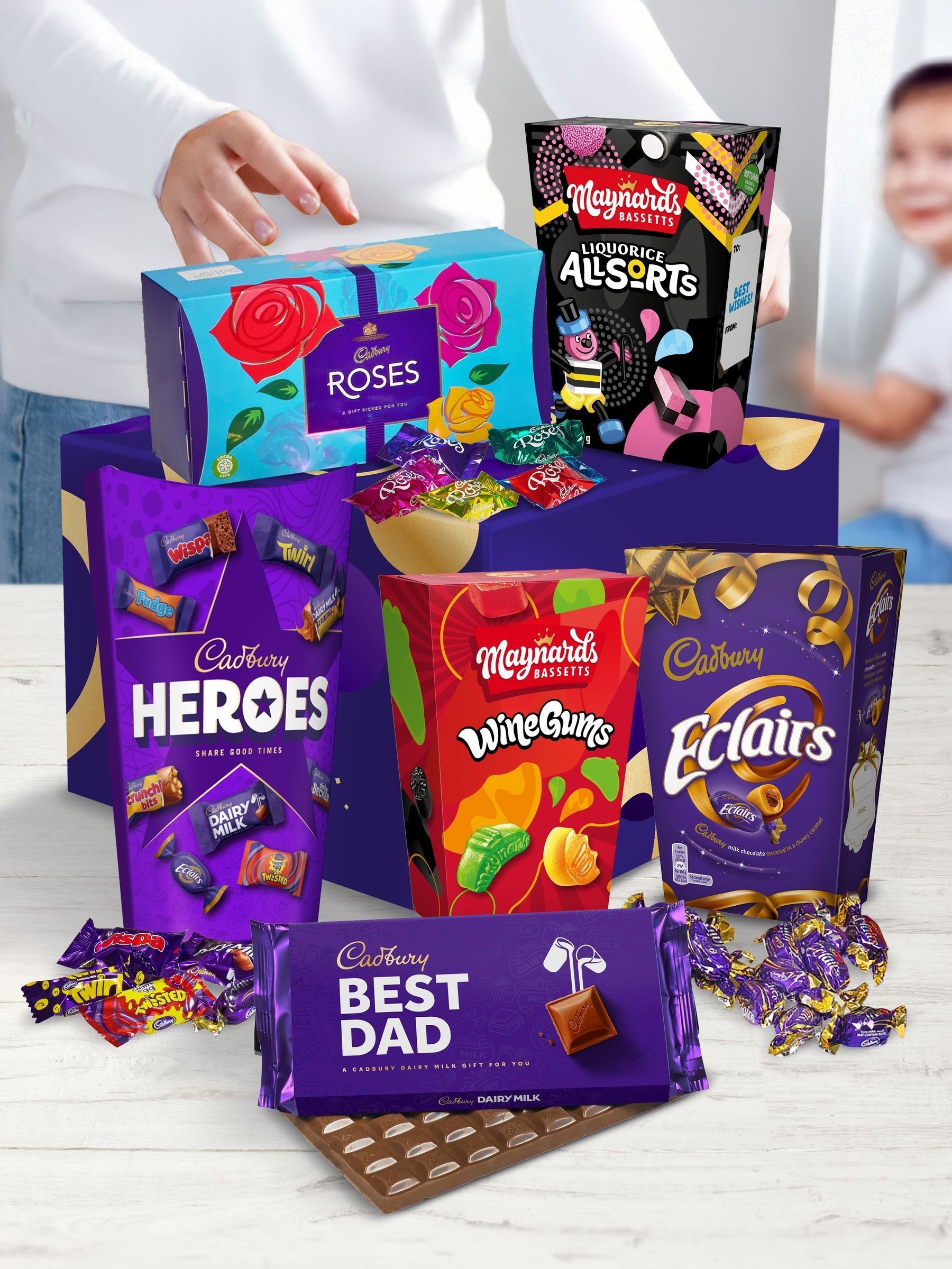 Cadbury Best Dad chocolate sharing hamper Large - British product