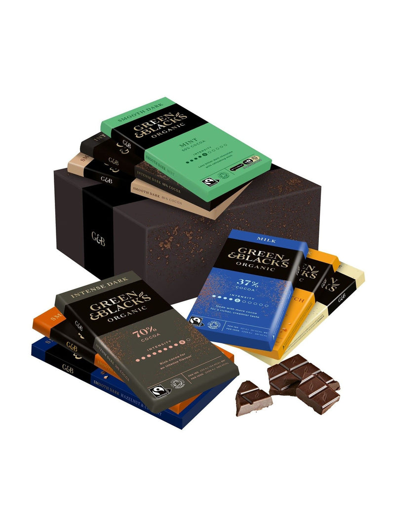 Green & Black's chocolate bar gift set, UK version