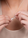 Radley silver tone hammered heart necklace - British product