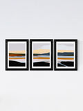 East End Prints calm evening framed art set - British product