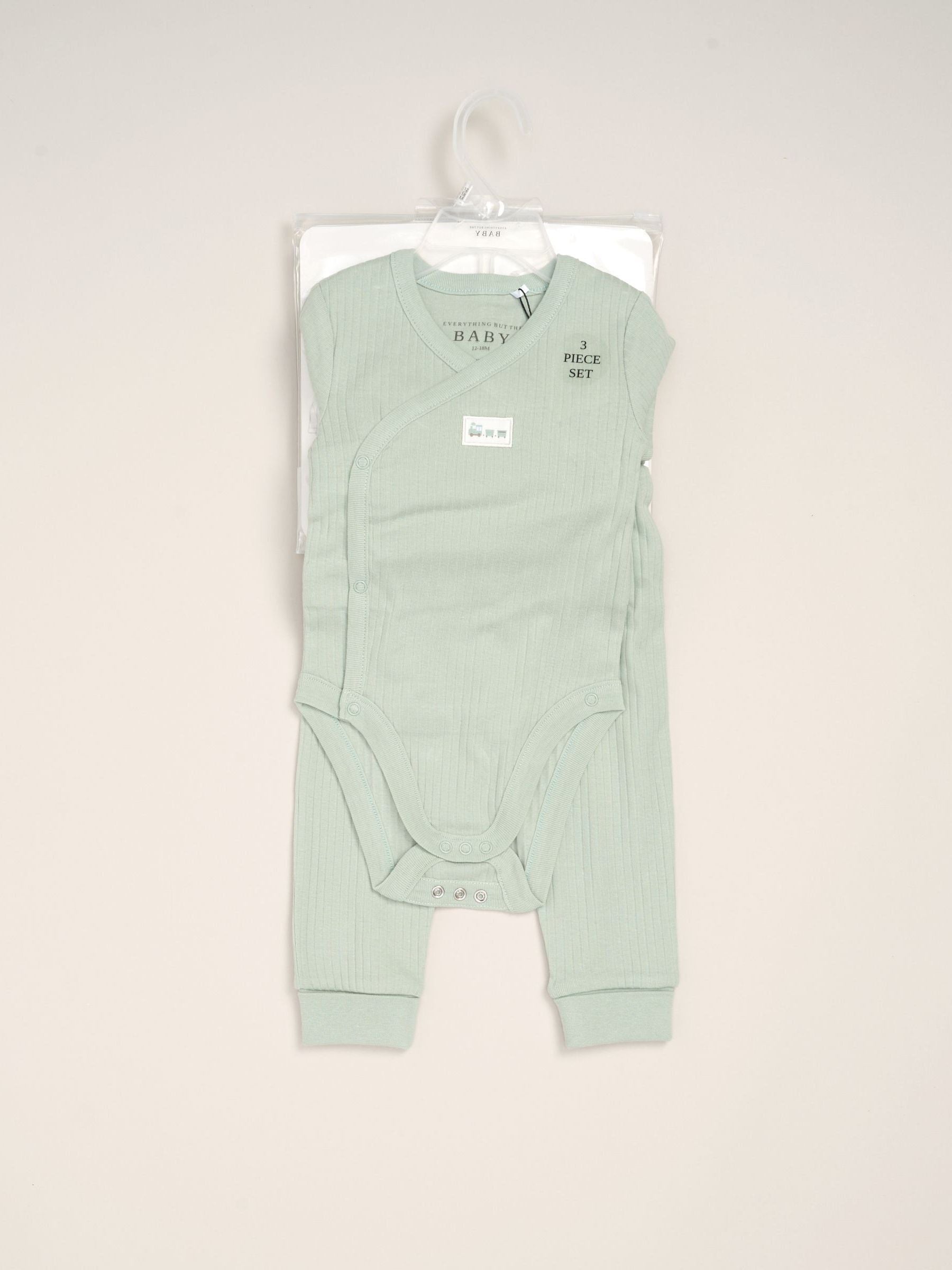 Rock-A-Bye Baby Boutique green 5-piece baby gift set, imported from the UK