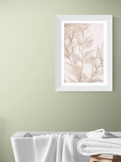 East End Prints White Dried Straws 3 Art Print