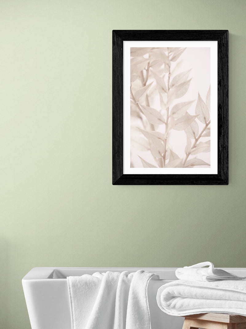 East End Prints White Dried Straws 3 Art Print