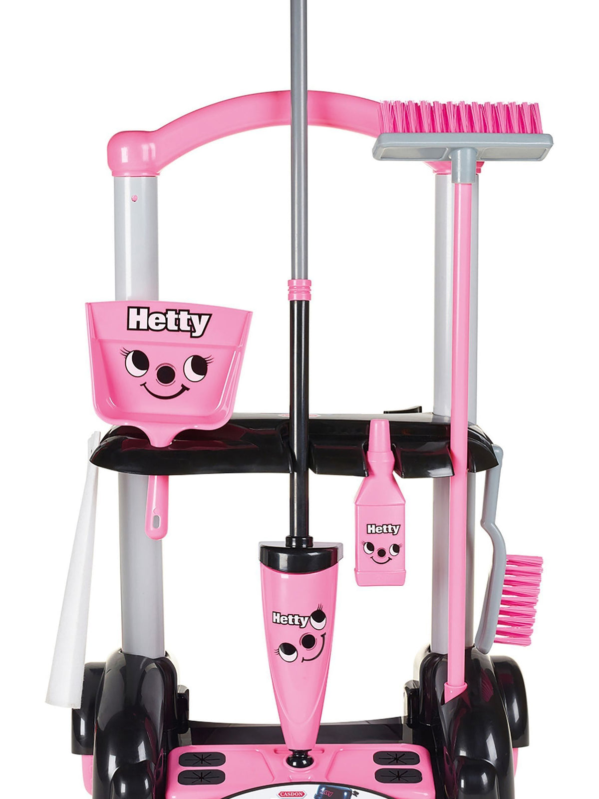 Casdon Hetty cleaning trolley toy set (British brand)
