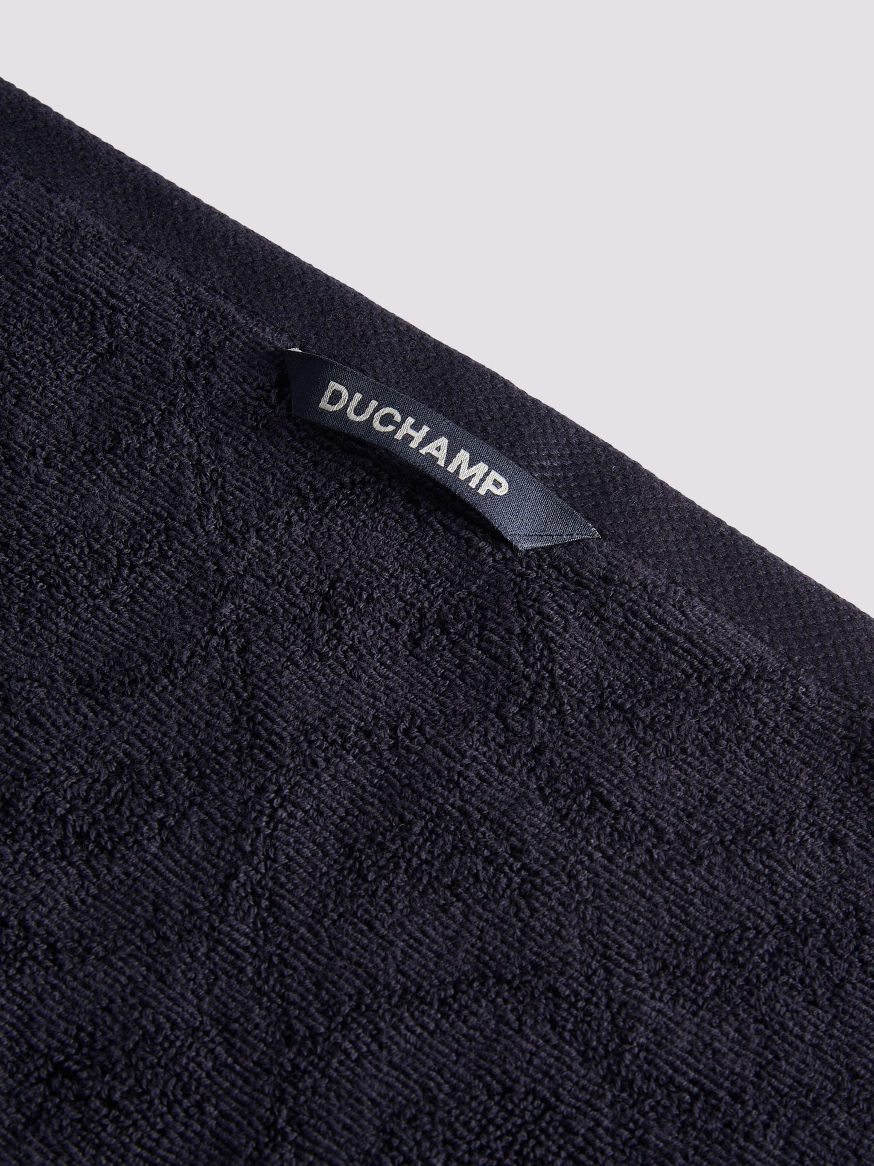 Duchamp premium cotton monogram bath towel (British brand)