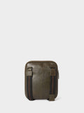Osprey London Compass leather messenger bag (British brand)