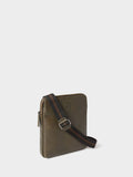 Osprey London Compass leather messenger bag (British brand)