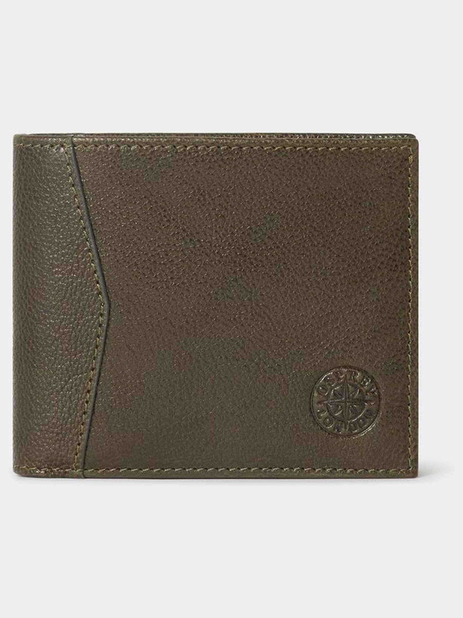 Osprey London green Compass coin wallet (British brand)