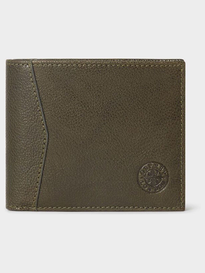 Osprey London green Compass coin wallet (British brand)
