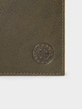 Osprey London green Compass coin wallet (British brand)