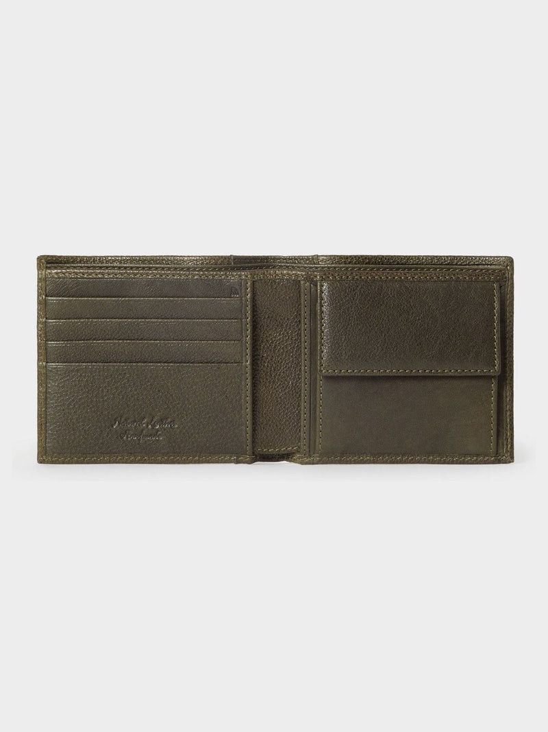 Osprey London green Compass coin wallet (British brand)